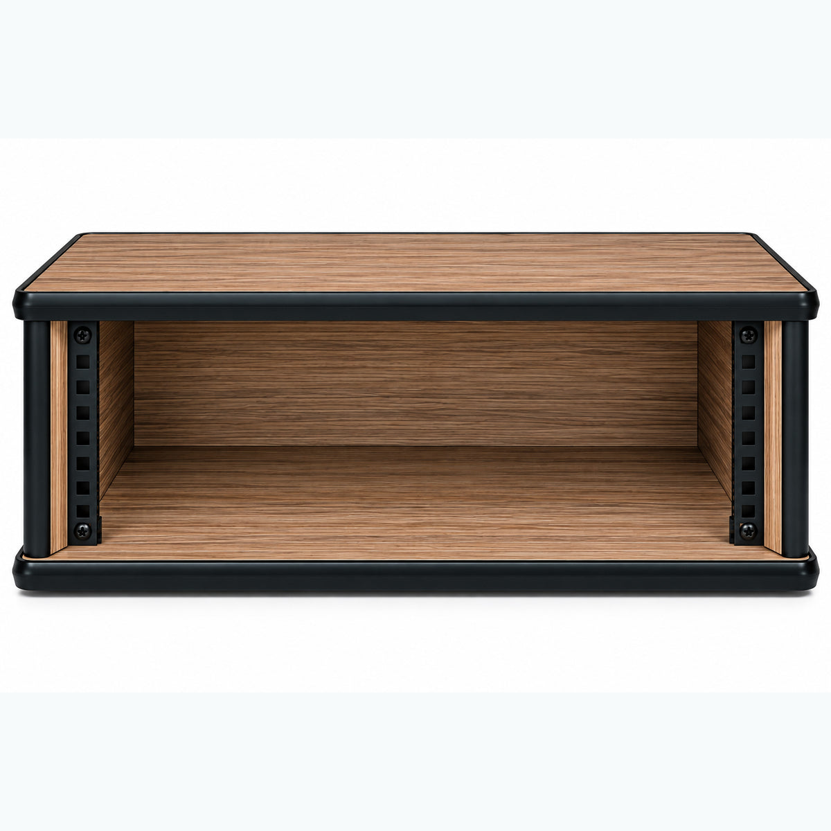 3U 19" Pro Audio Rack Made from Driftwood Laminate Wood