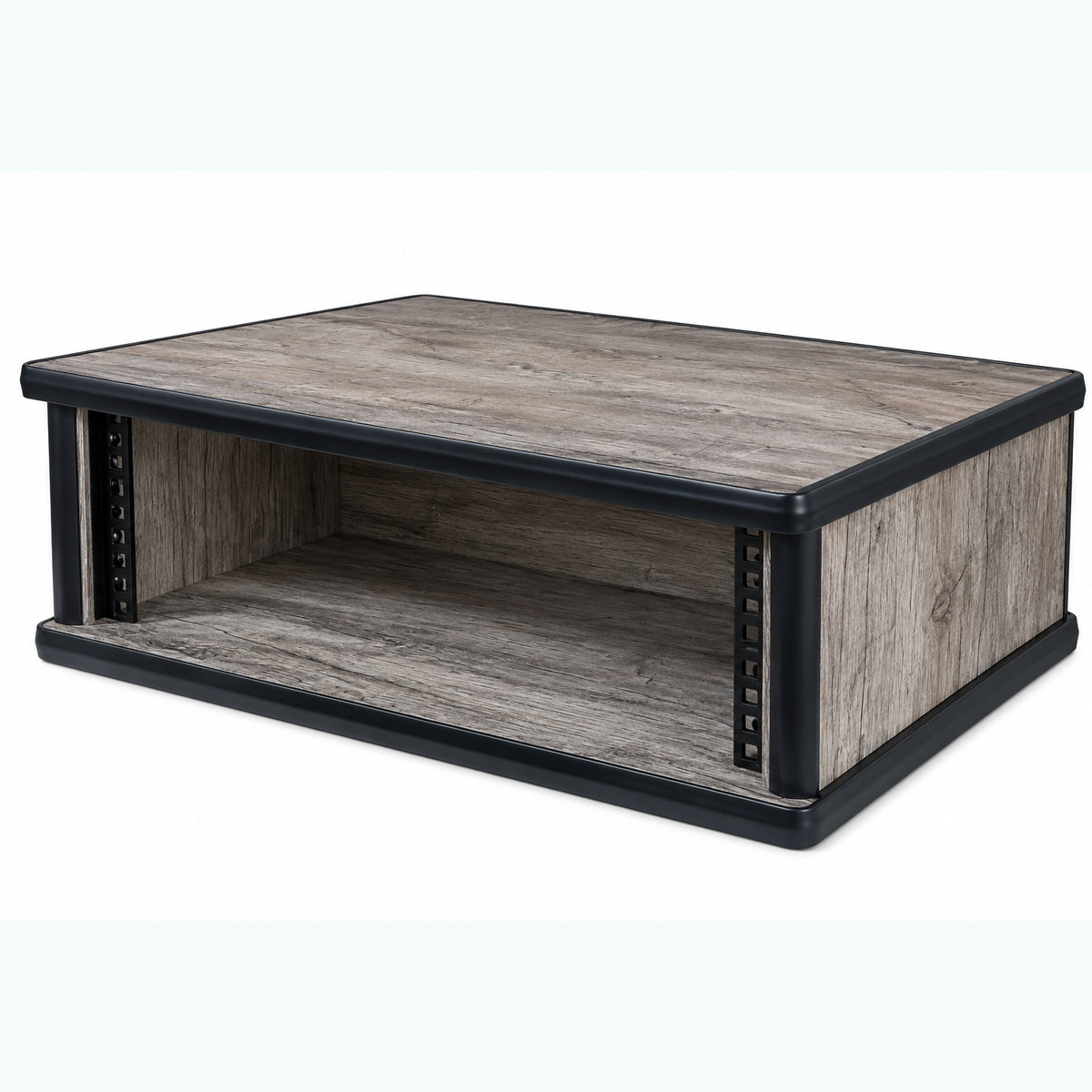 3U 19" Pro Audio Rack Made from Santa De Oak Laminate Wood