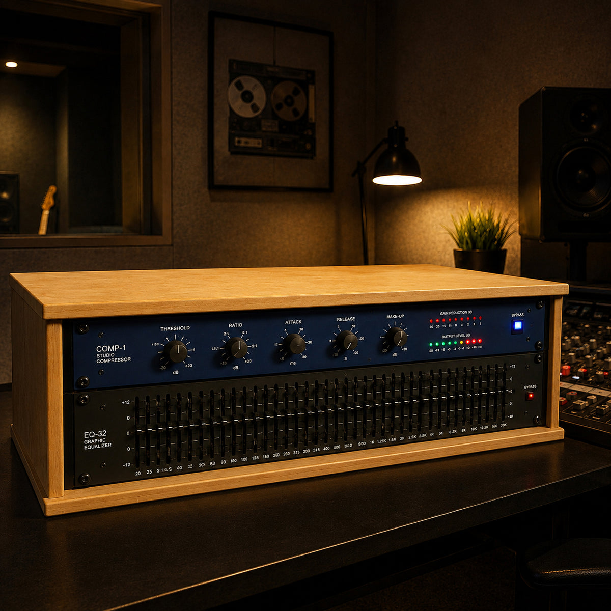 3U 19" Pro Audio Rack