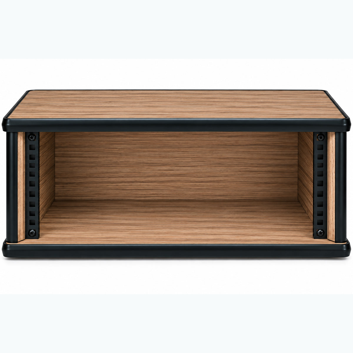 4U 19" Pro Audio Rack Made from Driftwood Laminate Wood