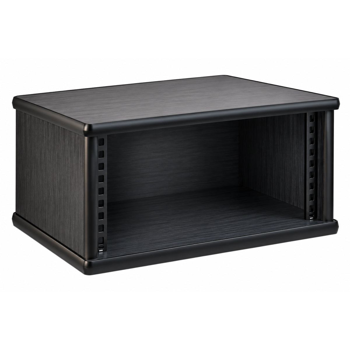 4U 19" Pro Audio Rack Made from Black Hacienda Laminate Wood