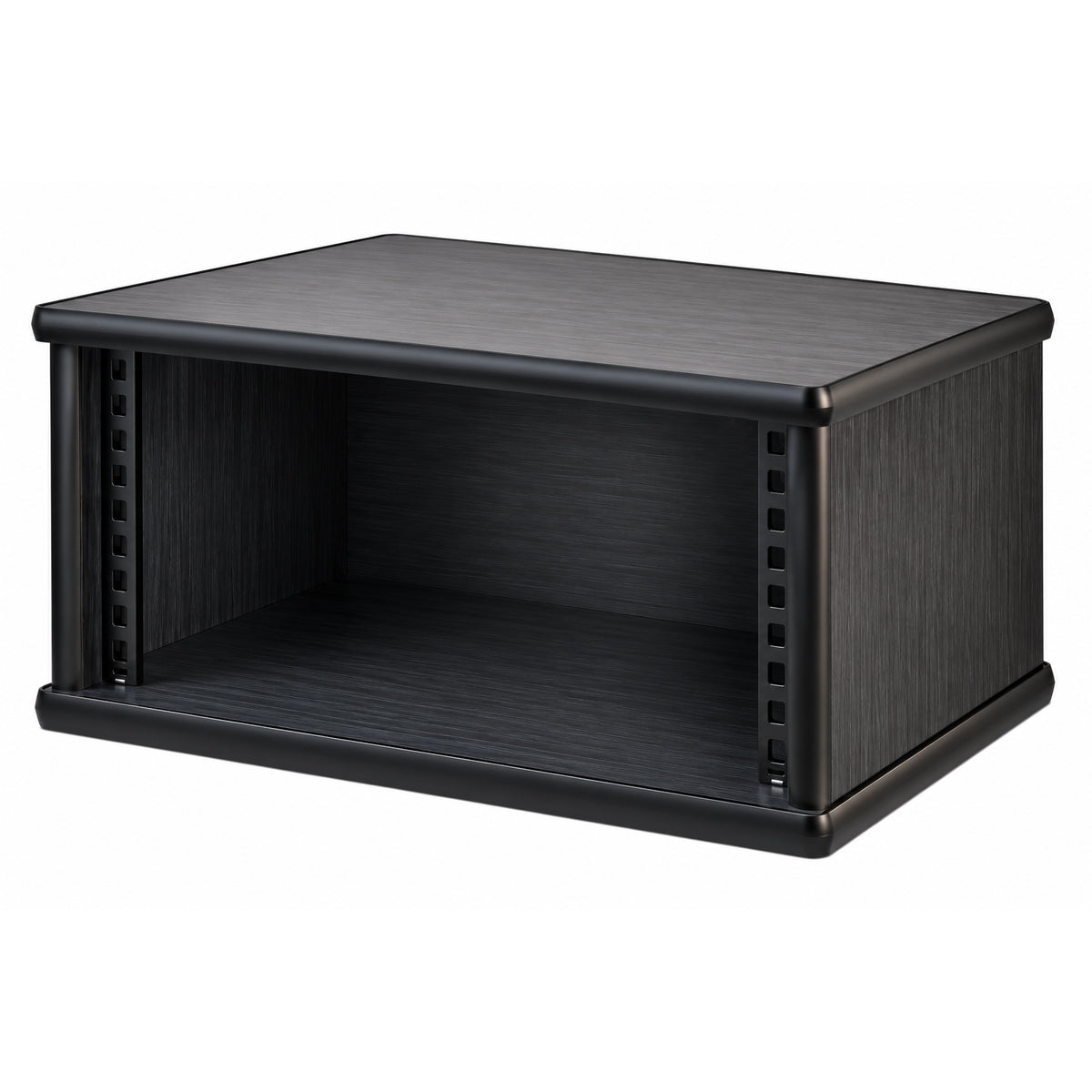 4U 19" Pro Audio Rack Made from Black Hacienda Laminate Wood