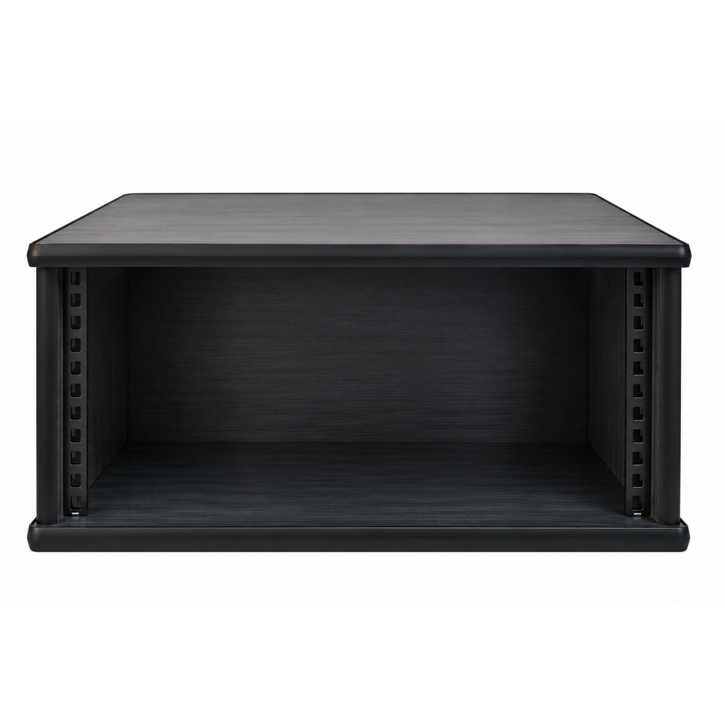 4U 19" Pro Audio Rack Made from Black Hacienda Laminate Wood