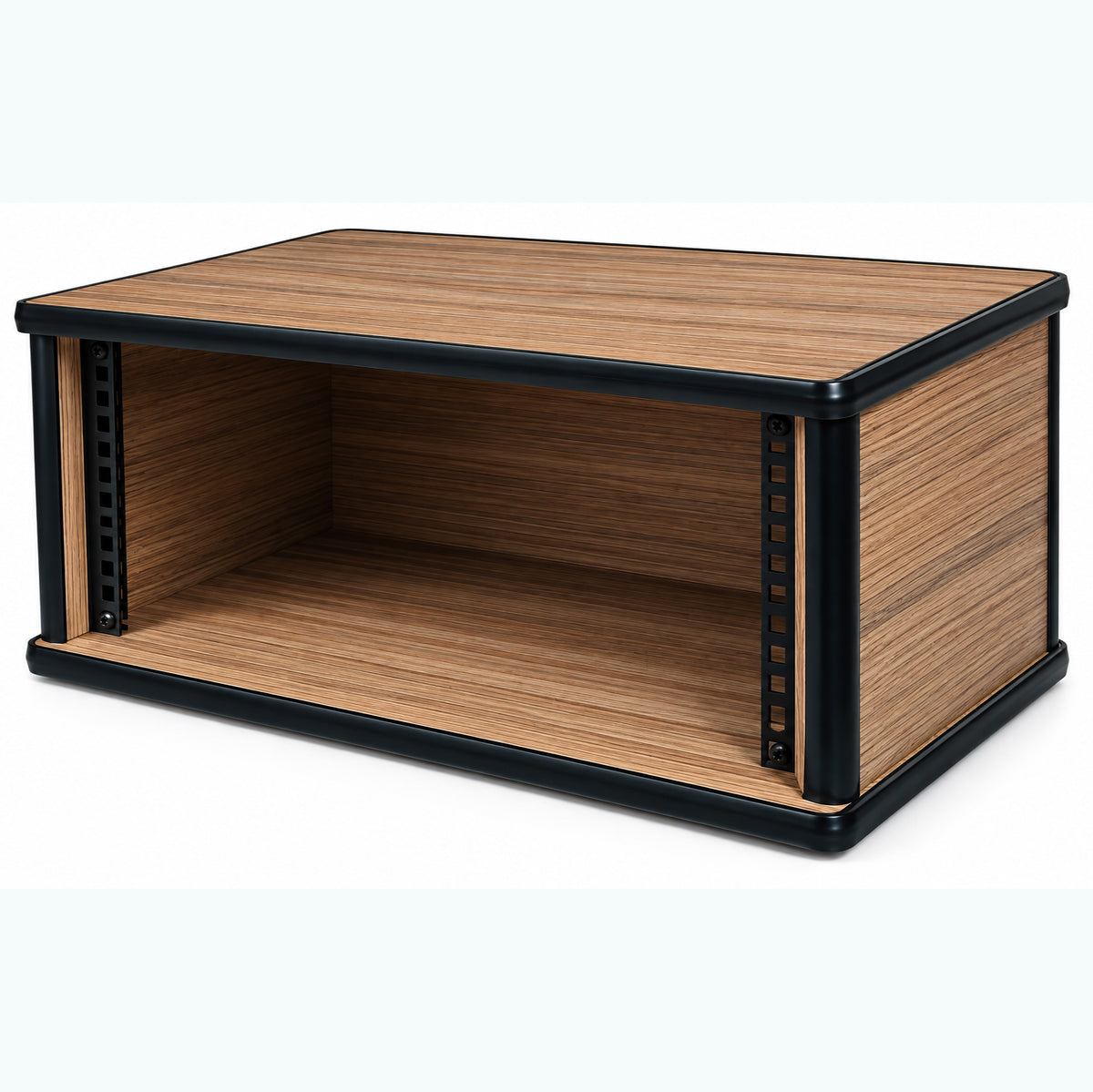 4U 19" Pro Audio Rack Made from Driftwood Laminate Wood