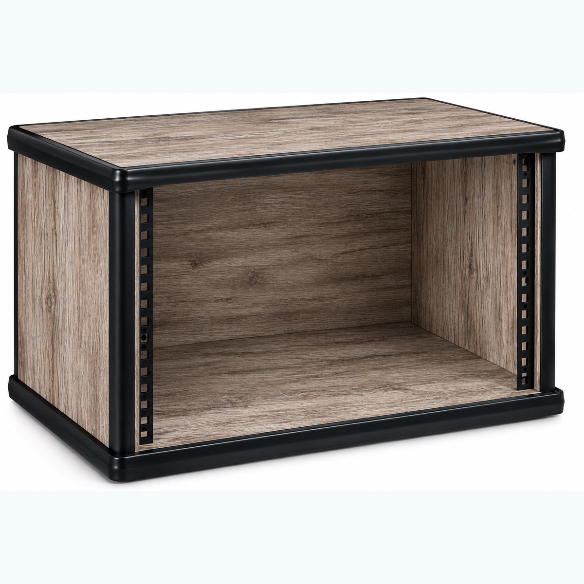 6U 19" Pro Audio Rack Made from Santa De Oak Laminate Wood