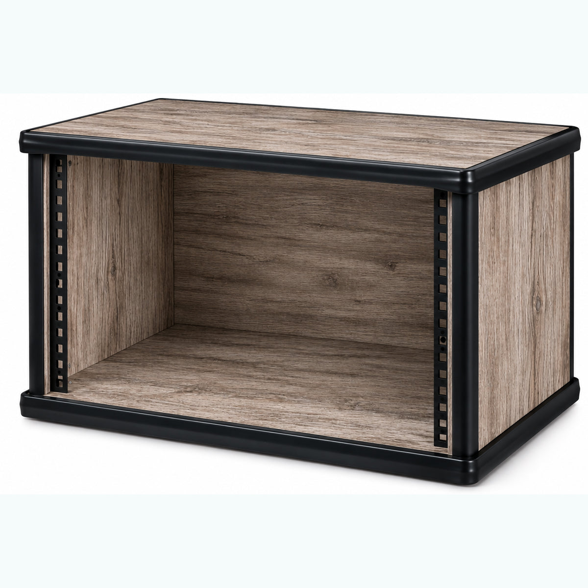 6U 19" Pro Audio Rack Made from Santa De Oak Laminate Wood