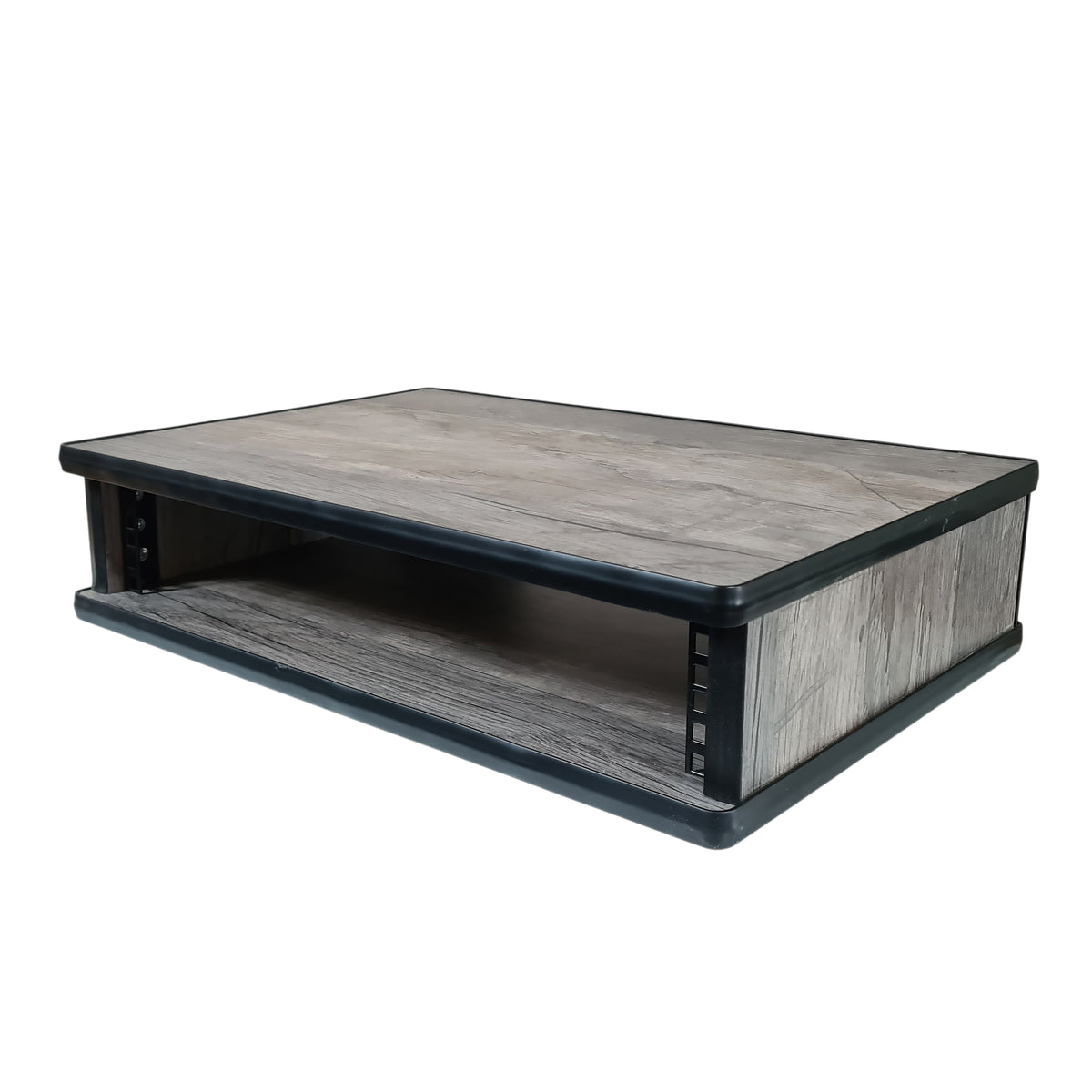 2U 19" Pro Audio Rack Made from Santa De Oak Laminate Wood