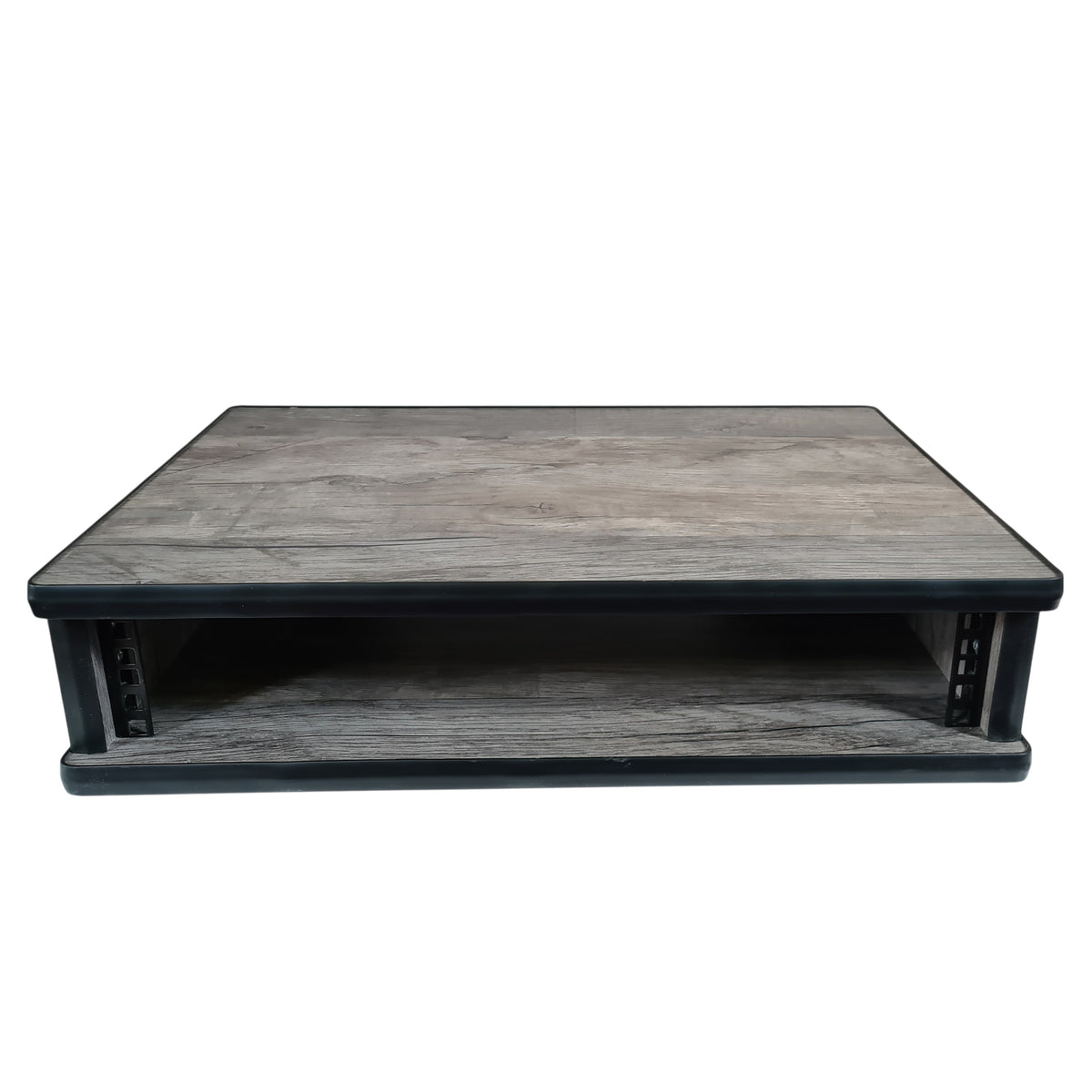 2U 19" Pro Audio Rack Made from Santa De Oak Laminate Wood
